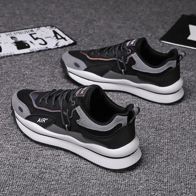 Summer Breathable Casual Shoes Korean Style Trendy Sail Men's Cloth Shoes All-match Bloggers Must Push Men's Sneakers