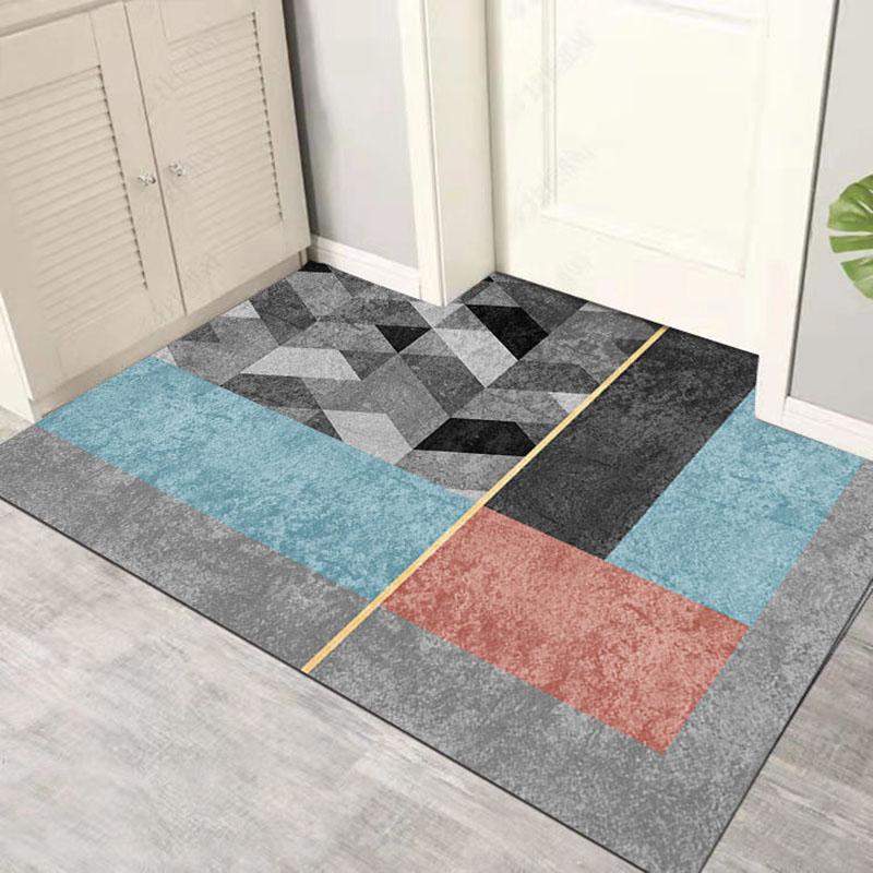 Nordic Entrance Porch Floor Mat Home Door Mat Kitchen Carpet Bedroom Bathroom Entrance Carpet