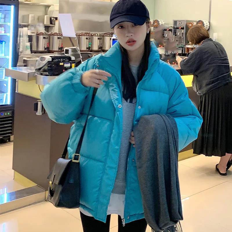 Down Padded Jacket Women's Coat Student Loose Padded Coat Bread Coat