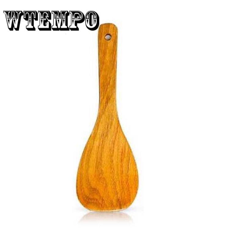 Bamboo Wood Spoon Holder Cooking Shovels Slotted Cooking Utensils Tool Kitchen