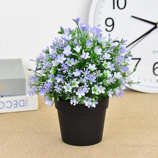 Fake Flowers Decoration Ornaments Artificial Flowers Plastic Potted Plants Small Bonsai Living Room Interior Coffee Table Desktop Wine Cabinet