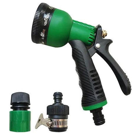 8-function Nozzle Shower Head Multi-function High Pressure Car Wash Water Gun Head Nozzle Sprinkler Spray Gun Household Brush Washing Device