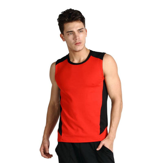 Fitness Clothes Men's Running Tight Quick-drying Clothes Large Size Gym Sportswear Sleeveless Vest Vest Summer Top