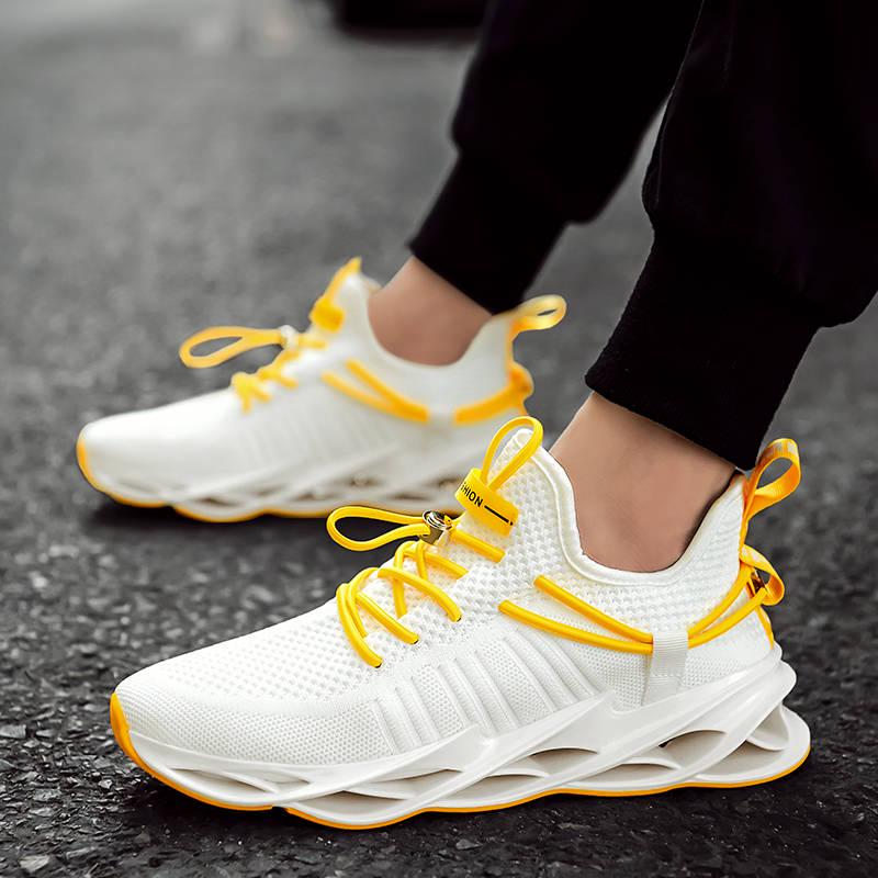Extra large 45 blade men's shoes spring new casual sports shoes 46 Large size Men's running shoes