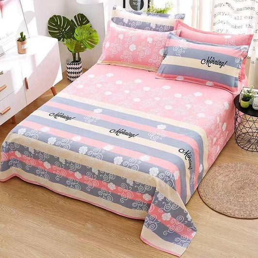 KING QUEEN TWIN Multi-size Optional Bedding Three-piece Cotton Bed Linen Two-piece Pillowcase Good Breathability Easy To Wash Exquisite Patterns
