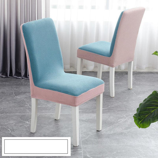 Jacquard Extensible Dining Chair Cover Spandex Slipcover Case for Chairs Kitchen Dining Room Chair Covers Elastic Stretch