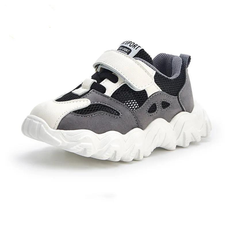 Boys and Girls Shoes All-match Flow Comfortable Shoes Breathable Mesh Sneakers