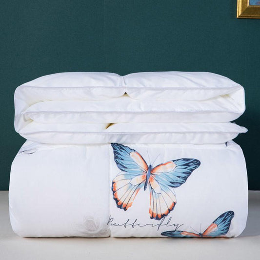 Thick Warm White Goose Down Winter Quilt Clearance Duck Down Air-conditioning Quilt Core Four Seasons Genuine Duvet
