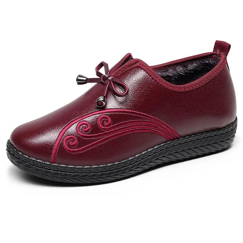Waterproof Non-slip Mother Shoes Winter Women's Cotton Shoes Plus Velvet Thick Women's Snow Boots