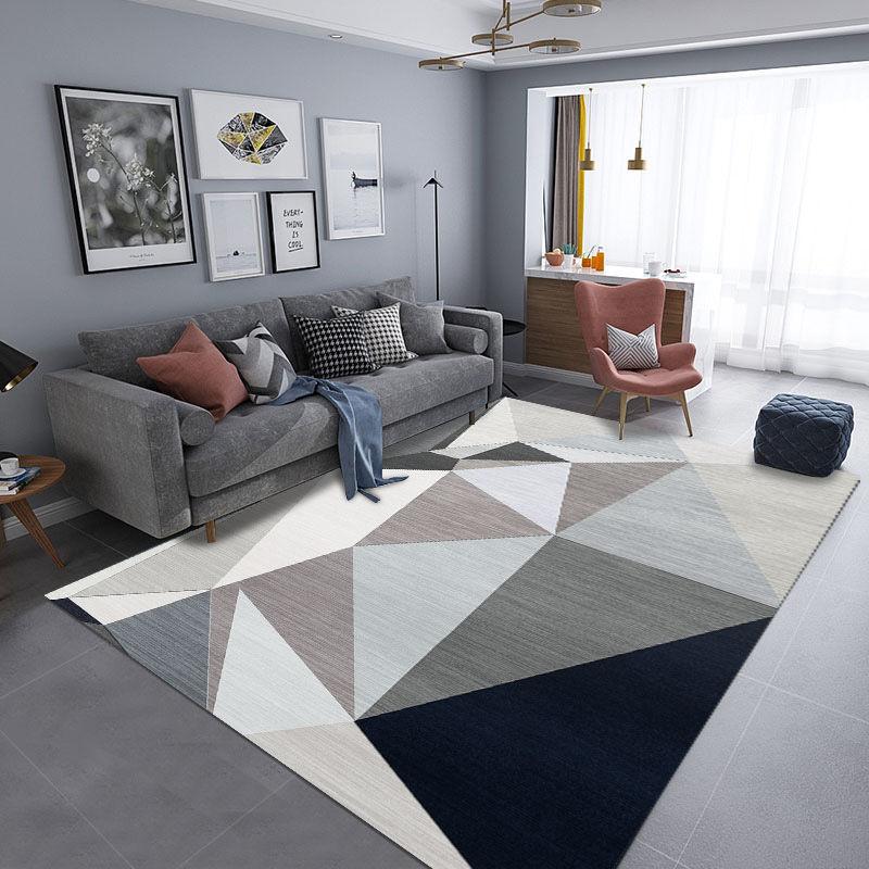 Ins Nordic Carpet Living Room Large Area Floor Mat Room Carpet Bedroom Full Shop Entry Floor Mat Home