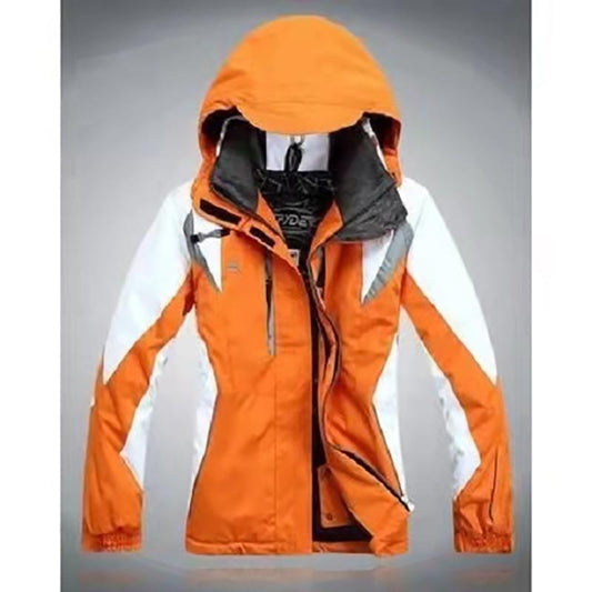 Outdoor Sports Women's Thickened Ski Jacket Suit Windproof Waterproof and Warm Cotton Suit Winter Jacket Outdoor Jacket Women