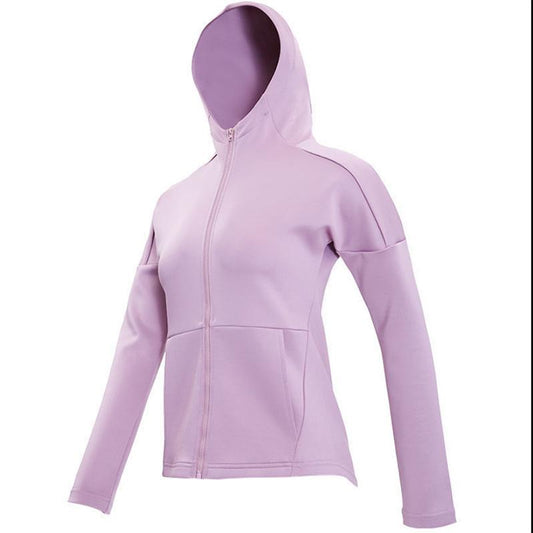 Hooded Sports Jacket Women's Loose and Thin Quick-drying Fitness Tops Running Training Yoga Clothes Long Sleeves