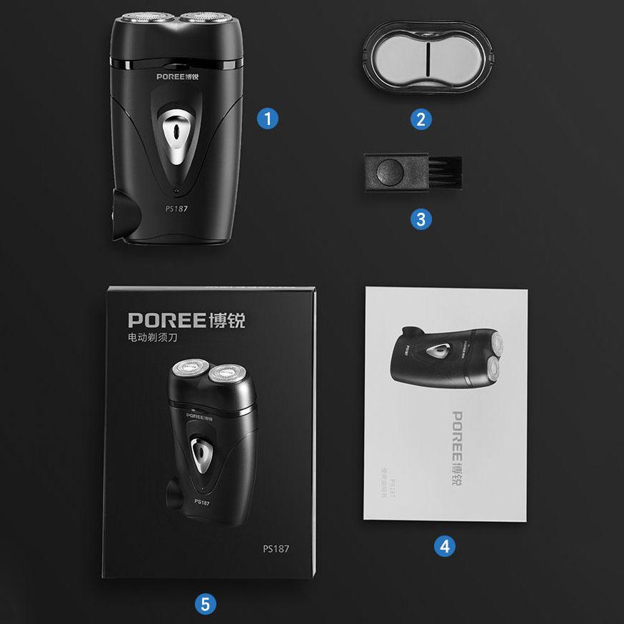 Men's Waterproof Mini Razor Electric Shaver Fully Automatic Rechargeable Multifunctional Shave Tool Set