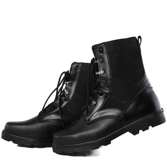 Outdoor Ultralight Combat Boots Mesh Breathable Men's Training Martin Boots Men's Tactical Boots