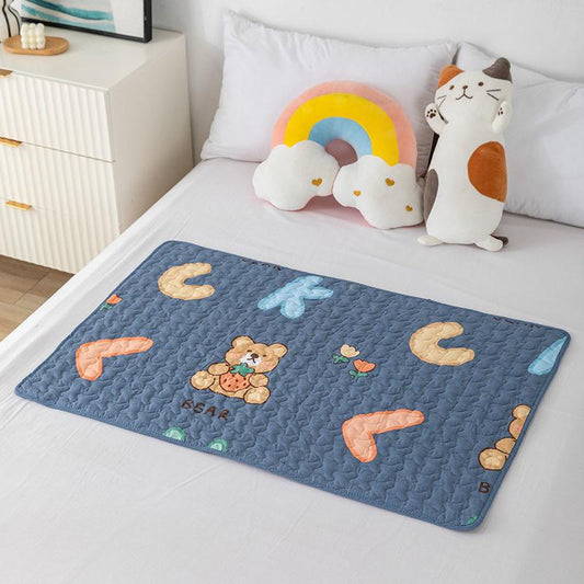 Pure Cotton Anti-slip Aunt Mats Moon Pad Can Be Washes Mesh Pad Physiology Example Holiday Anti-side Leak Dianz Baby Diaper Pad