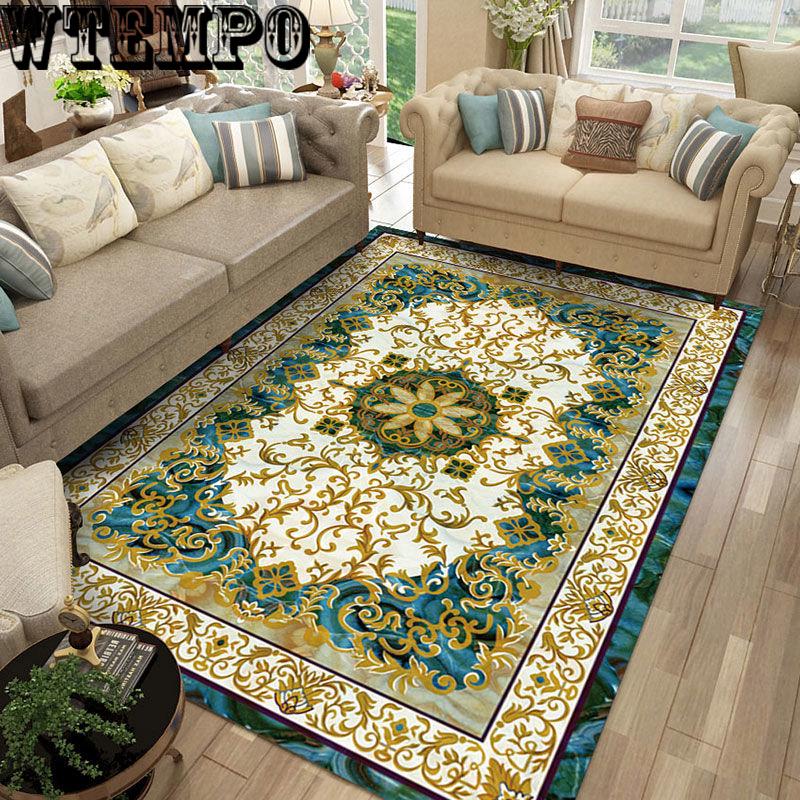 Household floor mats carpet carpet living room sofa cushion coffee table mat bedroom anti-slip