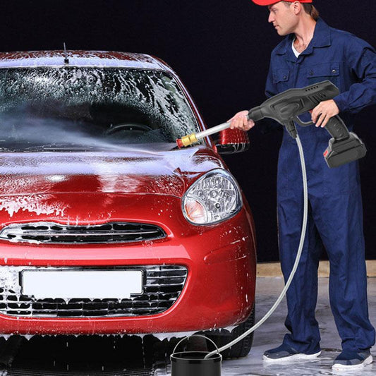 99VF Wireless Long Water Gun Set Electric Car Wash Gun Portable Car Washer Garden Spray Gun