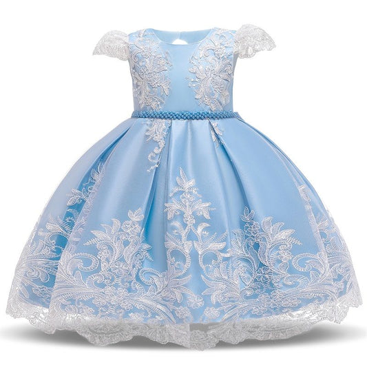 Girls Dress Elegant New Year Princess Children Party Dress Wedding Gown Kids Dresses for Girls Birthday Party Dress Vestido Wear