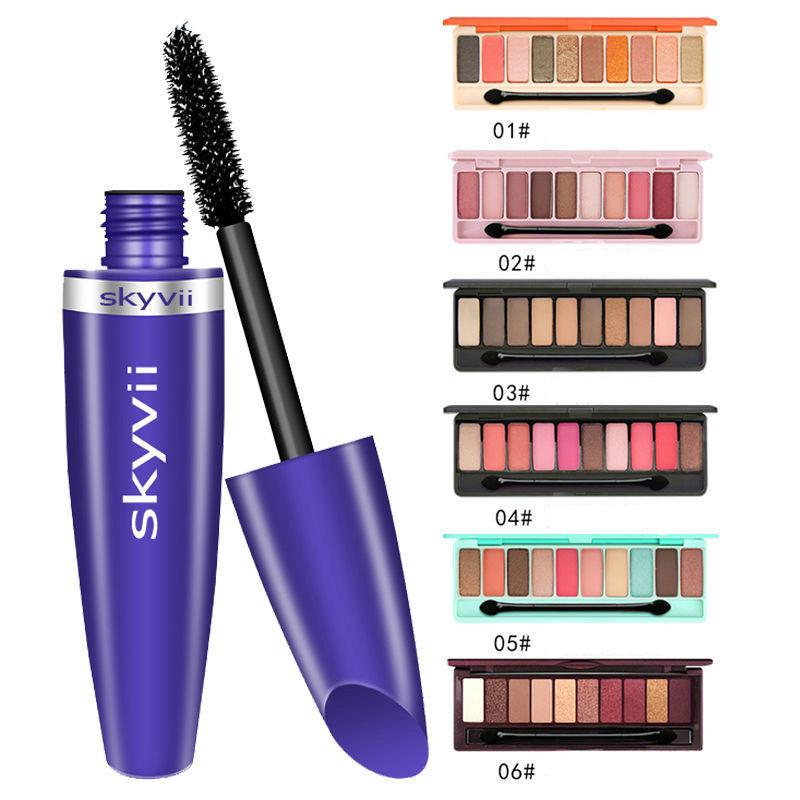 Encryptio Fading Cosmetic Set Not to discolor mascara waterproof Elastic without Stains Lengthening
