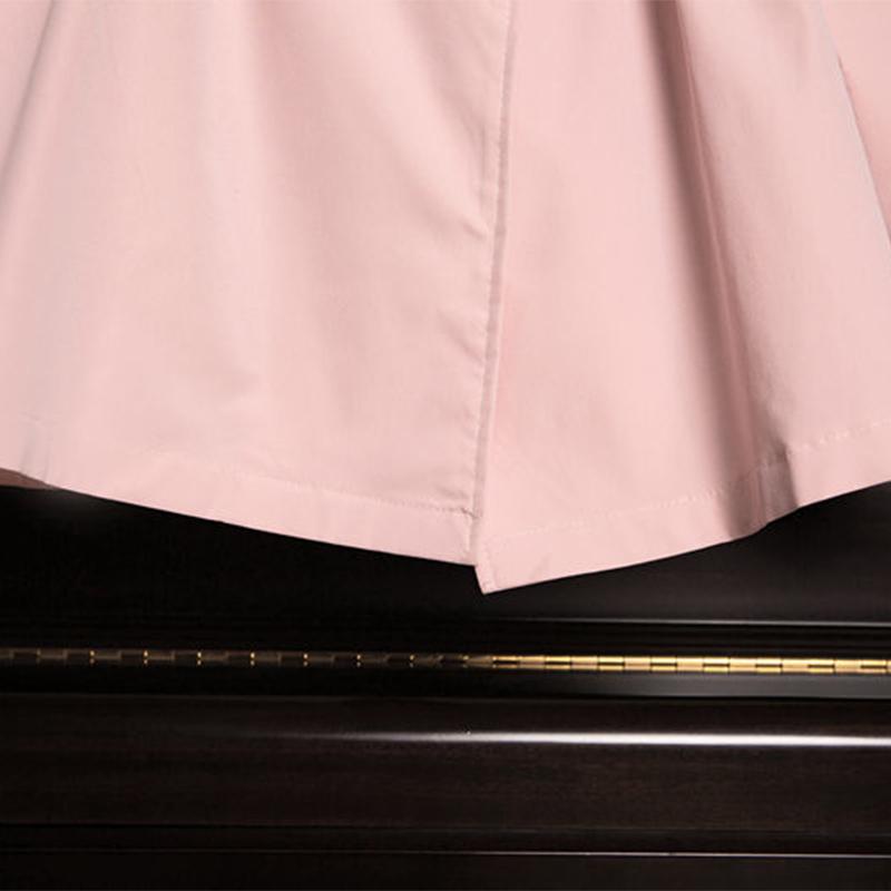Short Windbreaker Women's Autumn and Winter Small Size Lantern Sleeve Skirt Waist Was Thin Korean Jacket