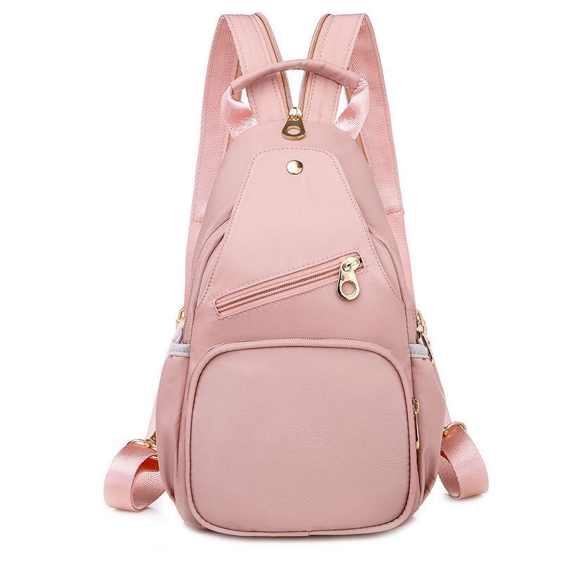 Women's Korean Casual Chest Bag, Chest Messenger Bag, Fashionable Multi-purpose Ladies Small Backpack
