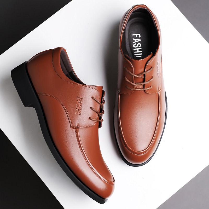 British Style Leather Shoes Dress Wedding Formal Shoes classic Italian Mens Shoes