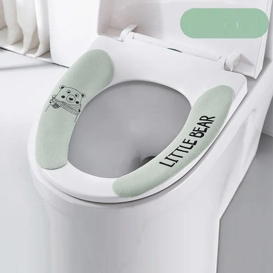 3PS Toilet Seat Cushion Household Toilet Stickers Toilet Gasket Toilet Cover Waterproof Four Seasons Toilet Cover Paste