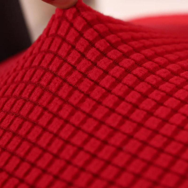 Two-piece Corn Wool Split Chair Cover Computer Office Universal Chair Cover