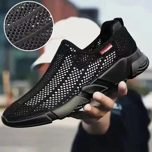 Casual Sports Shoes Breathable Mesh Running Sports Shoes Comfortable Non-slip Lightweight Men's Shoes