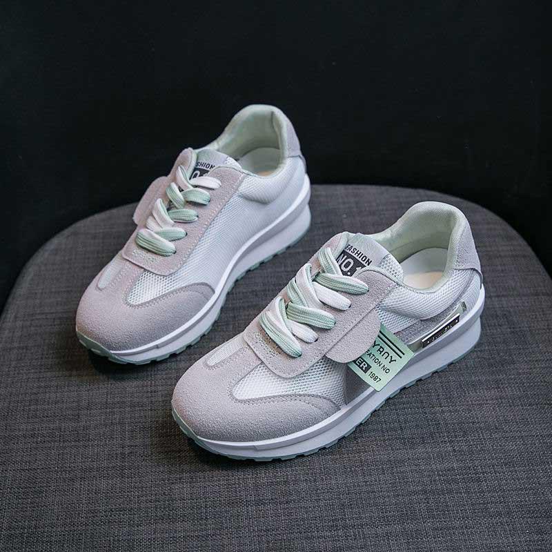 Plus Size 35-40 Summer Ins Women Mesh Animal Sneakers Students Breathable Running Basketball Shoes Shockproof Non-slip Shoes