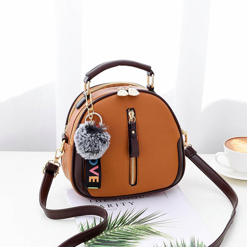 Female Bag Fashion Korean Student Small Bag Shoulder Bag Simple All-match Handbag Girl Messenger Bag