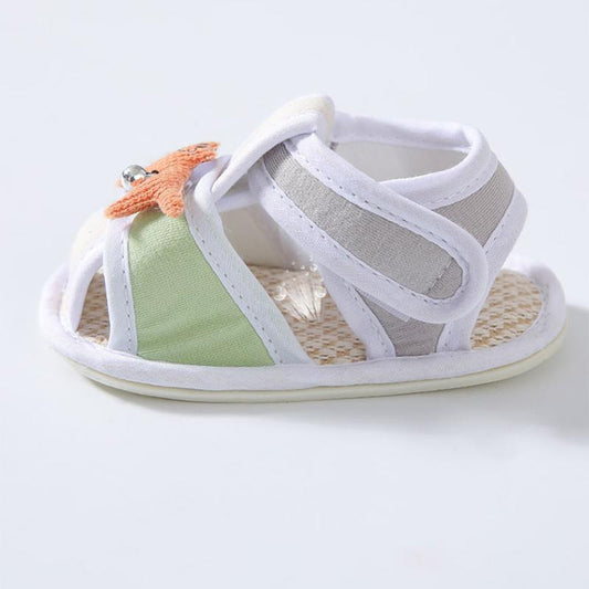 Baby Toddler Shoes Baby Shoes Soft Bottom Non-slip Velcro Cloth Sandals Summer