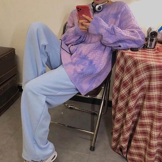 Plus Velvet Casual Pants Ins Trend Female Autumn and Winter Korean Version Outside Wear Wild Loose Leggings Pants Student BF Wind Harem Pants