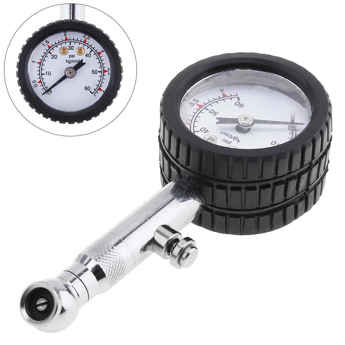 UNIT YD-6025 Accurate Automobile Tire Air Pressure Gauge 0-60 Psi Dial Meter