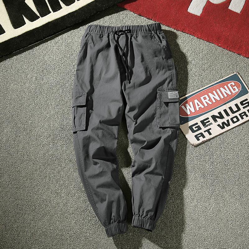 Summer Casual Overalls Men's Camouflage Pants Male Harem Pants Feet Pants Plus Size