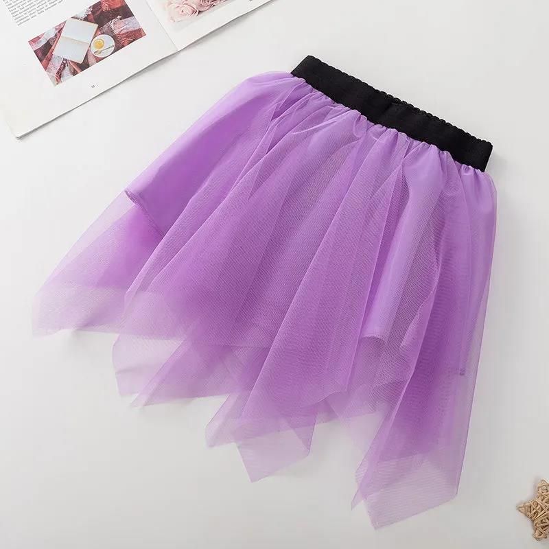 Girl Skirt Summer Dress Princess Dress Small Children Short Irregular Skirt