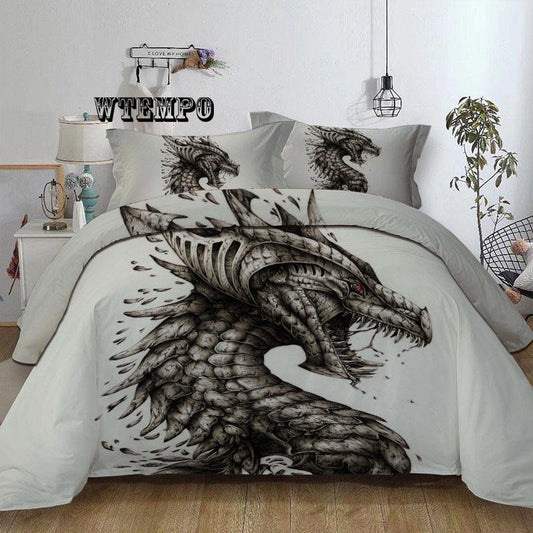 3D Printing Pterosaur Duvet Cover Sets Teen Boys Bedding Linings