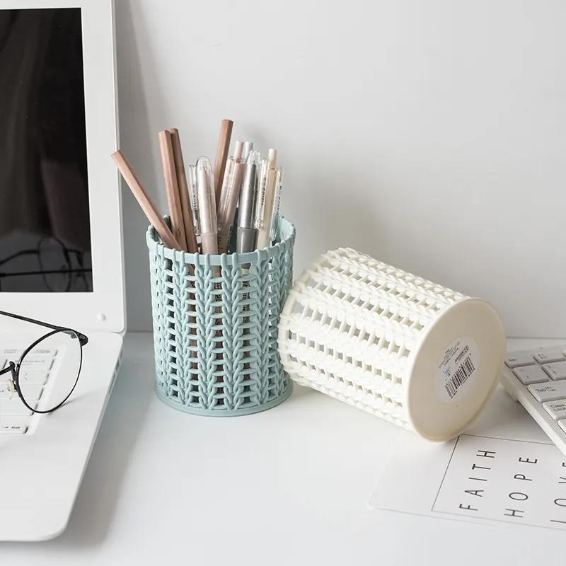 Creative Pen Holder Modern Personality Simple Style Student Office Desktop Storage Decoration