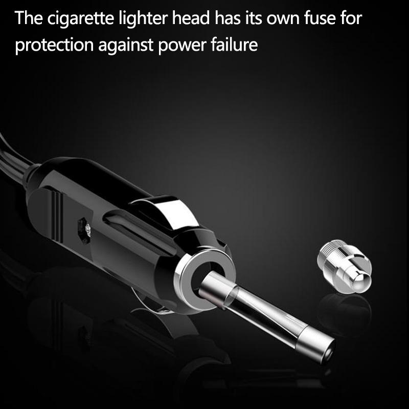 Four-in-one Fast Charging Car Charger 120W Adapter Multifunctional Car Socket Cigarette Lighter Head Power Converter