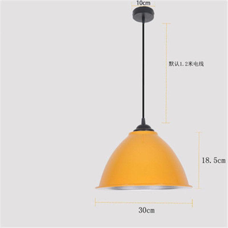 Modern Chandelier Simple Industrial Wind Lampshade Bar Restaurant Restaurant Hairdressing Salon Lamp