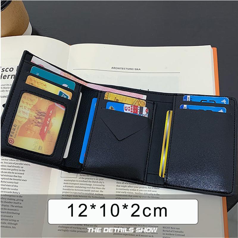 Wallets with Coin Pocket Zipper Purse Women Clutches Printing Canvas Bag Portable Handbag Multi-Layer