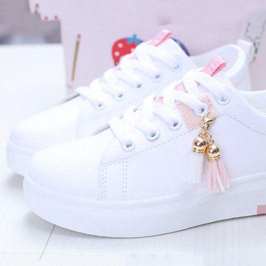 Summer Women's Mesh White Shoes Breathable Running Shoes Student Korean Casual Shoes Low-top Flat Sneakers