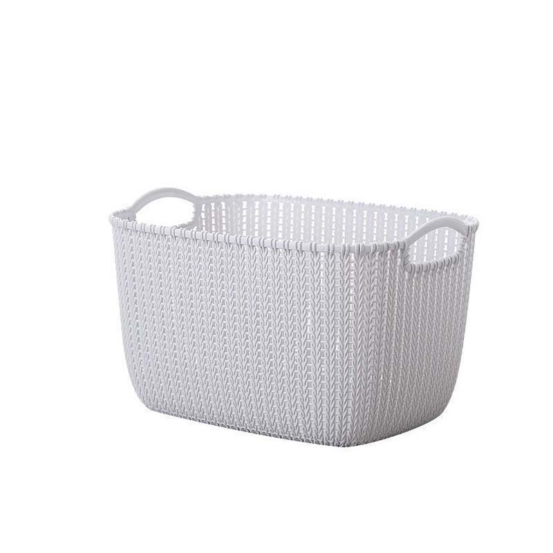 Imitation Vines Preparation Naba Basket Toy Desktop Cosmetics Storage Basket Thick Plastic Bathroom Toiletries Storage Basket