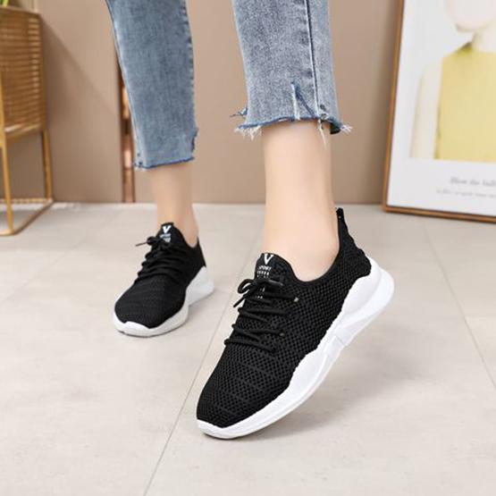Summer Sports Shoes Female Shoes Small White Small Black Shoes Tide Wild Casual Shoes