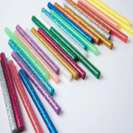 Colorful Electro-hot Melt Glue Stick 7mm Resin Glue Stick High Viscosity Melt Gun Accessories