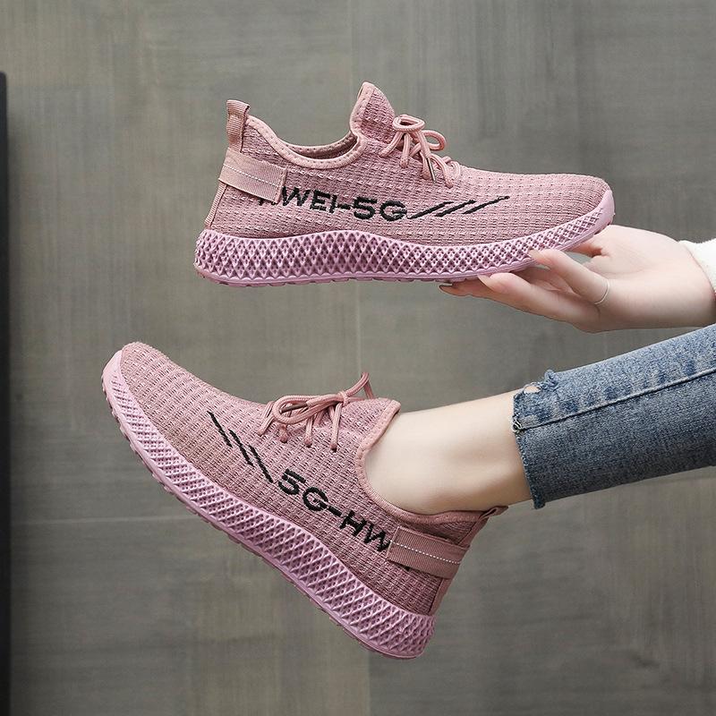 Women's Clearance Shoes Sports Students Korean Fashion Shoes Versatile Breathable Running Women's Shoes
