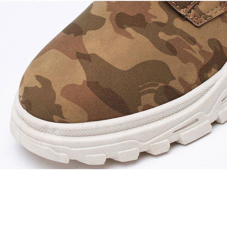 Camouflage Martin Boots Men's Boots Increased Boots Short Boots Desert Boots Men's High Men's Shoes