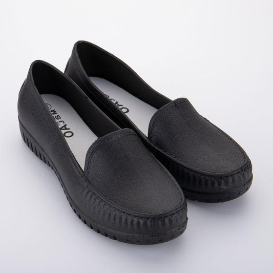 Rain Boots Women's Shallow Mouth Low-top Waterproof Rain Boots Comfortable Flat Non-slip Water Shoes Women's Nurse Shoes Peas Shoes