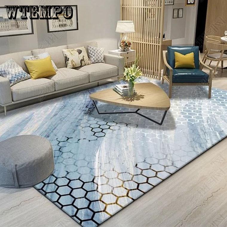 Abstract Art Living Room Carpet Home Decoration Rug Sofa Coffee Table Carpet Bedroom Modern