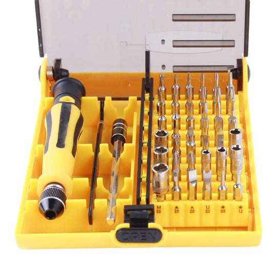 45-in-1 Multi-function Mobile Phone Computer Multi-purpose Precision Repair and Disassembly Tool Screwdriver Set